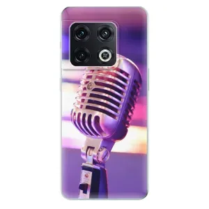 Odolné silikonové pouzdro iSaprio - Vintage Microphone - OnePlus 10 Pro