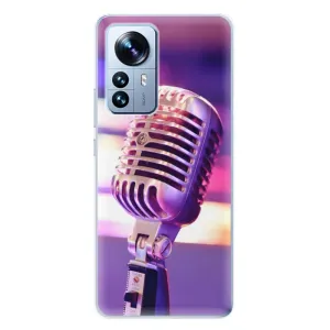 Odolné silikonové pouzdro iSaprio - Vintage Microphone - Xiaomi 12 Pro
