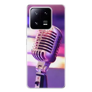 Odolné silikonové pouzdro iSaprio - Vintage Microphone - Xiaomi 13 Pro