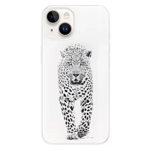 Odolné silikonové pouzdro iSaprio - White Jaguar - iPhone 15
