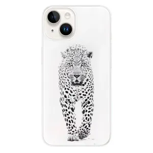 Odolné silikonové pouzdro iSaprio - White Jaguar - iPhone 15 Plus