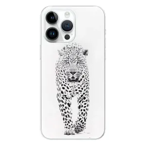 Odolné silikonové pouzdro iSaprio - White Jaguar - iPhone 15 Pro Max