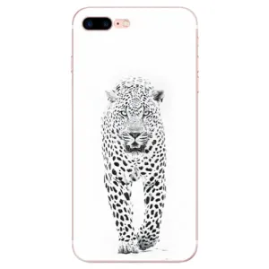 Odolné silikonové pouzdro iSaprio - White Jaguar - iPhone 7 Plus