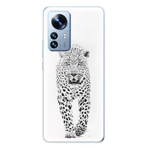 Odolné silikonové pouzdro iSaprio - White Jaguar - Xiaomi 12 Pro