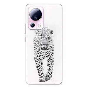 Odolné silikonové pouzdro iSaprio - White Jaguar - Xiaomi 13 Lite