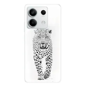 Odolné silikonové pouzdro iSaprio - White Jaguar - Xiaomi Redmi Note 13 5G