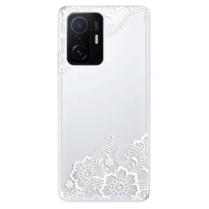 Odolné silikonové pouzdro iSaprio - White Lace 02 - Xiaomi 11T / 11T Pro
