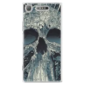 Plastové pouzdro iSaprio - Abstract Skull - Sony Xperia XZ1
