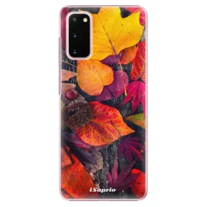 Plastové pouzdro iSaprio - Autumn Leaves 03 - Samsung Galaxy S20