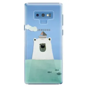 Plastové pouzdro iSaprio - Bear With Boat - Samsung Galaxy Note 9