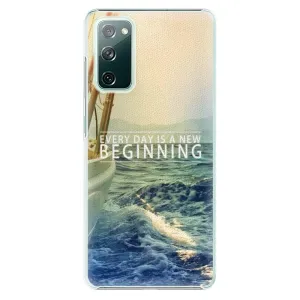 Plastové pouzdro iSaprio - Beginning - Samsung Galaxy S20 FE