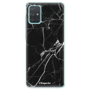 Plastové pouzdro iSaprio - Black Marble 18 - Samsung Galaxy A71