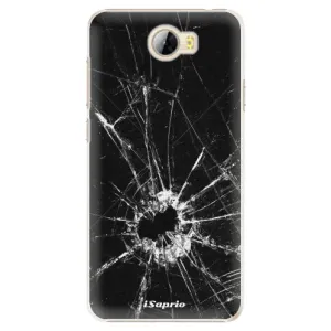 Plastové pouzdro iSaprio - Broken Glass 10 - Huawei Y5 II / Y6 II Compact