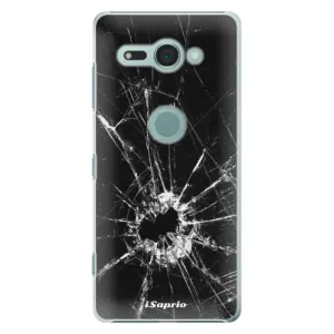 Plastové pouzdro iSaprio - Broken Glass 10 - Sony Xperia XZ2 Compact