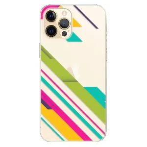 Plastové pouzdro iSaprio - Color Stripes 03 - iPhone 12 Pro Max