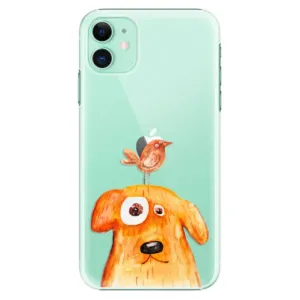 Plastové pouzdro iSaprio - Dog And Bird - iPhone 11