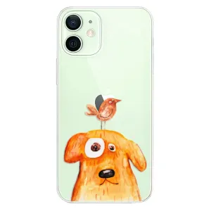 Plastové pouzdro iSaprio - Dog And Bird - iPhone 12