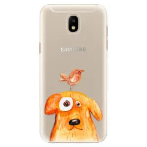 Plastové pouzdro iSaprio - Dog And Bird - Samsung Galaxy J5 2017