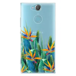 Plastové pouzdro iSaprio - Exotic Flowers - Sony Xperia XA2