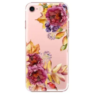Plastové pouzdro iSaprio - Fall Flowers - iPhone 7