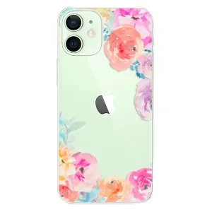 Plastové pouzdro iSaprio - Flower Brush - iPhone 12 mini