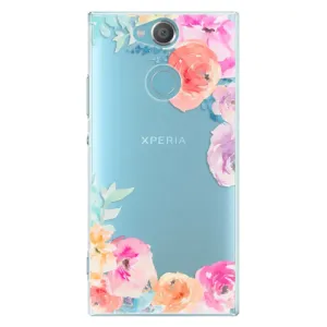 Plastové pouzdro iSaprio - Flower Brush - Sony Xperia XA2