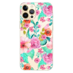 Plastové pouzdro iSaprio - Flower Pattern 01 - iPhone 12 Pro Max