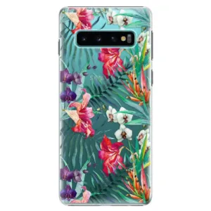 Plastové pouzdro iSaprio - Flower Pattern 03 - Samsung Galaxy S10