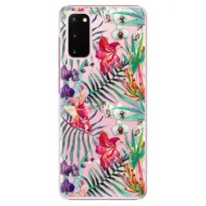 Plastové pouzdro iSaprio - Flower Pattern 03 - Samsung Galaxy S20