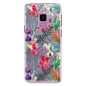 Plastové pouzdro iSaprio - Flower Pattern 03 - Samsung Galaxy S9