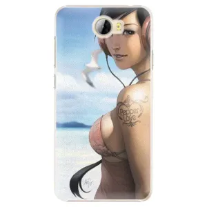 Plastové pouzdro iSaprio - Girl 02 - Huawei Y5 II / Y6 II Compact