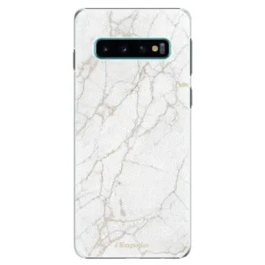 Plastové pouzdro iSaprio - GoldMarble 13 - Samsung Galaxy S10