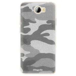Plastové pouzdro iSaprio - Gray Camuflage 02 - Huawei Y5 II / Y6 II Compact