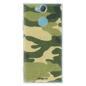 Plastové pouzdro iSaprio - Green Camuflage 01 - Sony Xperia XA2
