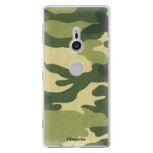Plastové pouzdro iSaprio - Green Camuflage 01 - Sony Xperia XZ2