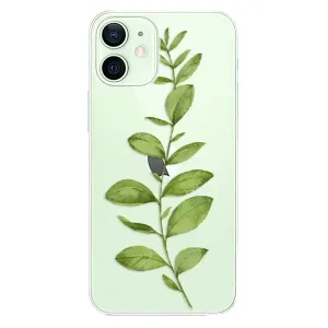 Plastové pouzdro iSaprio - Green Plant 01 - iPhone 12 mini