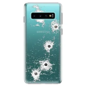 Plastové pouzdro iSaprio - Gunshots - Samsung Galaxy S10