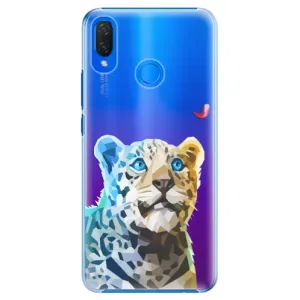 Plastové pouzdro iSaprio - Leopard With Butterfly - Huawei Nova 3i
