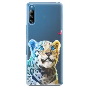 Plastové pouzdro iSaprio - Leopard With Butterfly - Sony Xperia L4