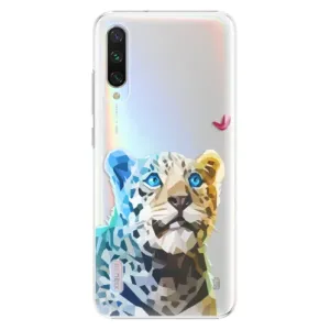 Plastové pouzdro iSaprio - Leopard With Butterfly - Xiaomi Mi A3