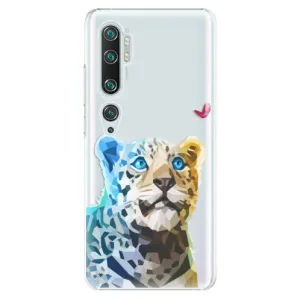 Plastové pouzdro iSaprio - Leopard With Butterfly - Xiaomi Mi Note 10 / Note 10 Pro