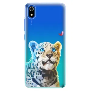 Plastové pouzdro iSaprio - Leopard With Butterfly - Xiaomi Redmi 7A
