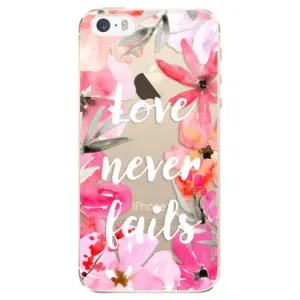 Plastové pouzdro iSaprio - Love Never Fails - iPhone 5/5S/SE