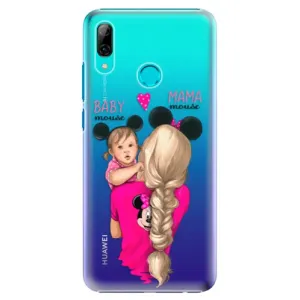 Plastové pouzdro iSaprio - Mama Mouse Blond and Girl - Huawei P Smart 2019