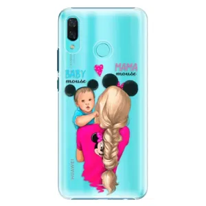 Plastové pouzdro iSaprio - Mama Mouse Blonde and Boy - Huawei Nova 3