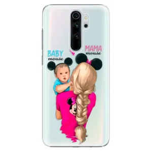 Plastové pouzdro iSaprio - Mama Mouse Blonde and Boy - Xiaomi Redmi Note 8 Pro