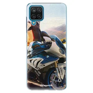 Plastové pouzdro iSaprio - Motorcycle 10 - Samsung Galaxy A12