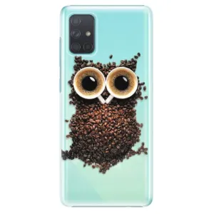 Plastové pouzdro iSaprio - Owl And Coffee - Samsung Galaxy A71