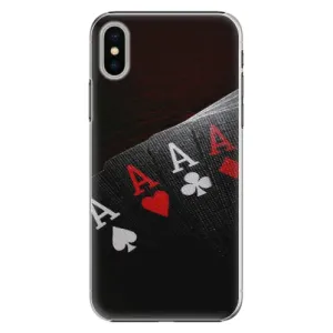 Plastové pouzdro iSaprio - Poker - iPhone X