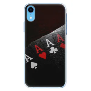 Plastové pouzdro iSaprio - Poker - iPhone XR